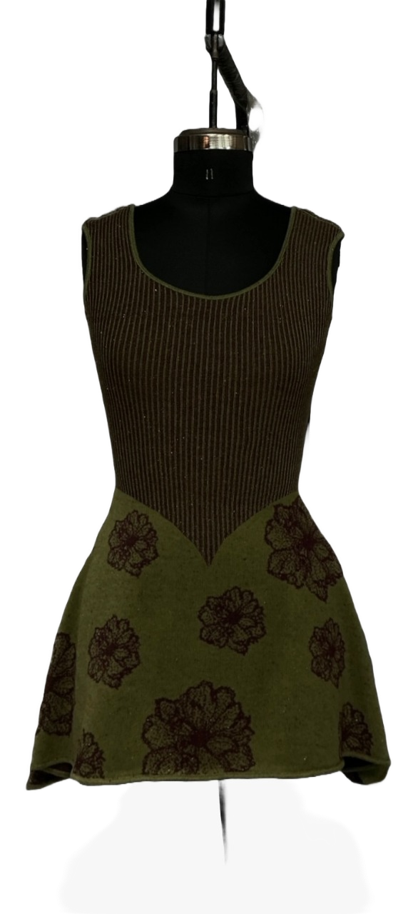 dress-dark-green